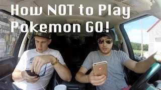 How NOT to Play Pokemon GO & Review!