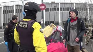 cops pick on Kiff Davis