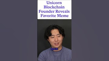 Unicorn Blockchain Founder Reveals Favorite Meme