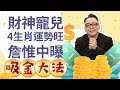 財神寵兒4生肖運勢旺 詹惟中曝吸金大法