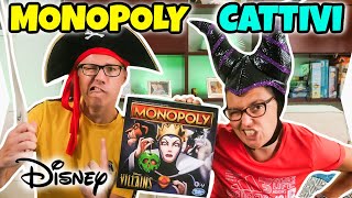 MONOPOLY CATTIVI DISNEY: Sfida Malefica contro Capitan Uncino