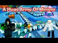 An army of minions roblox skibidi tower defense