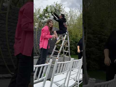 Как у нас проходит подготовка к свадьбе #wedding #свадьба #банкетныйзал