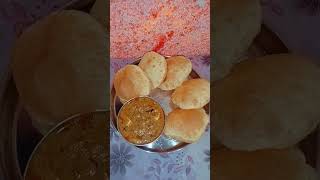 #puri sabji breakfast#shortvideo#tasty #shorts