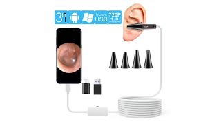 USB Otoscope | CrazyFire Digital Ear Endoscope |  HD Ear Inspection Camera | Earwax Cleaning Tool screenshot 5