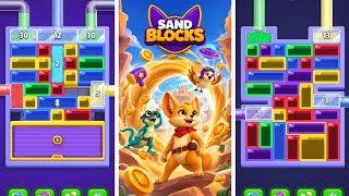 Sand Blocks Drop Puzzle Levels 251-300 Gameplay Walkthrough
