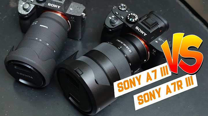 Sony a7r so sánh với dòng máy nào của nikon