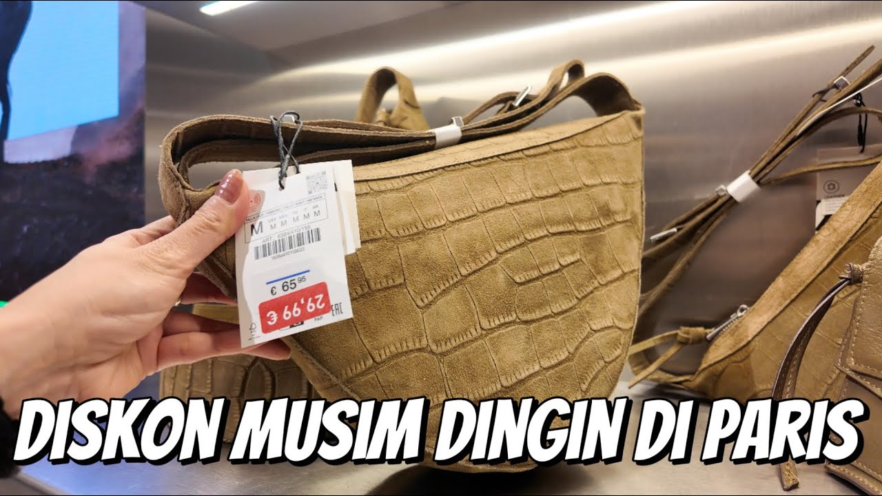 Beli jaket diskon an di Paris