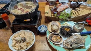 生きたまま捌く海鮮食堂がヤバすぎた！安くてうまい超豪華な海の幸を満喫してきた！｢生きた伊勢海老と貝を潰して頂く豪華海の幸｣
