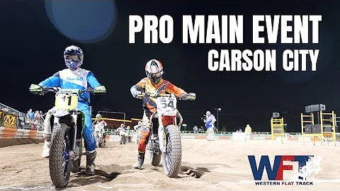 Western Flat Track Carson City Pro Main Event