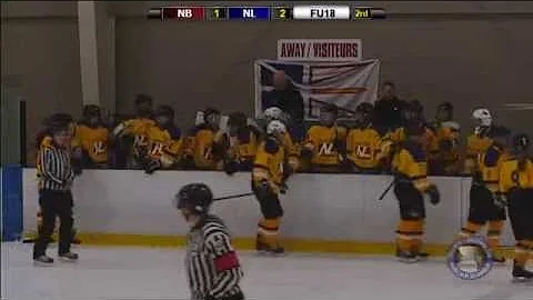 Team Newfoundland (yellow) Brooke Noseworthy, Roby...