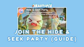 THIS GAME MODE IS SO CHAOTIC! 👻 - How to the Play Hide and Seek Party Mode in Heartopia