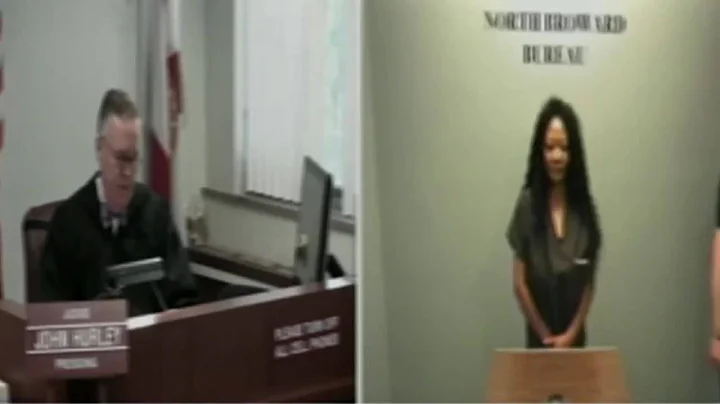 Lynette Taylor appears in court after domestic vio...