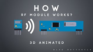 How RF Module works | 3D animated tutorial 🔥