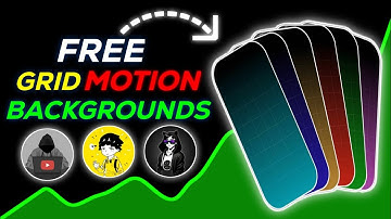 Grid Motion Background Free for Youtube Video | Free Editing Pack
