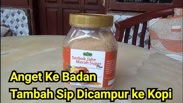Bubuk Jahe Merah Super RD Plus Rempah - Link Pembelian