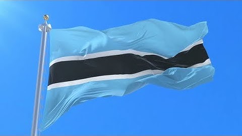 Botswana Flag Waving | Motion Graphics - Videohive template