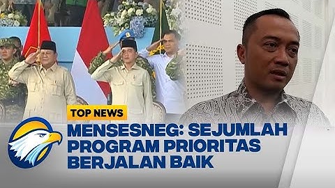 Mensesneg Unkap Kinerja Pemerintah Prabowo Gibran di 1 Tahun Pertama - [Top News]