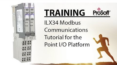 Set Up: Modbus Communications Tutorial for the Point I/O Platform
