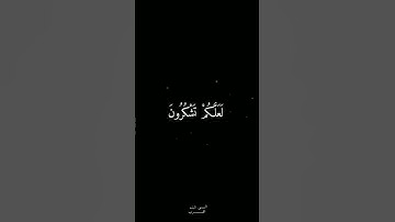 ﴿وَاللهُ أَخْرَجَكُمْ مِنْ بُطُونِ أُمَّهَاتِكُمْ لَا تَعْلَـمُونَ شَيْئًا﴾ سورة النحل قرآن كريم ❤️