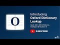 Oxford Dictionary Lookup - Quick Word Lookup for Chrome, Edge & Chromium Browsers