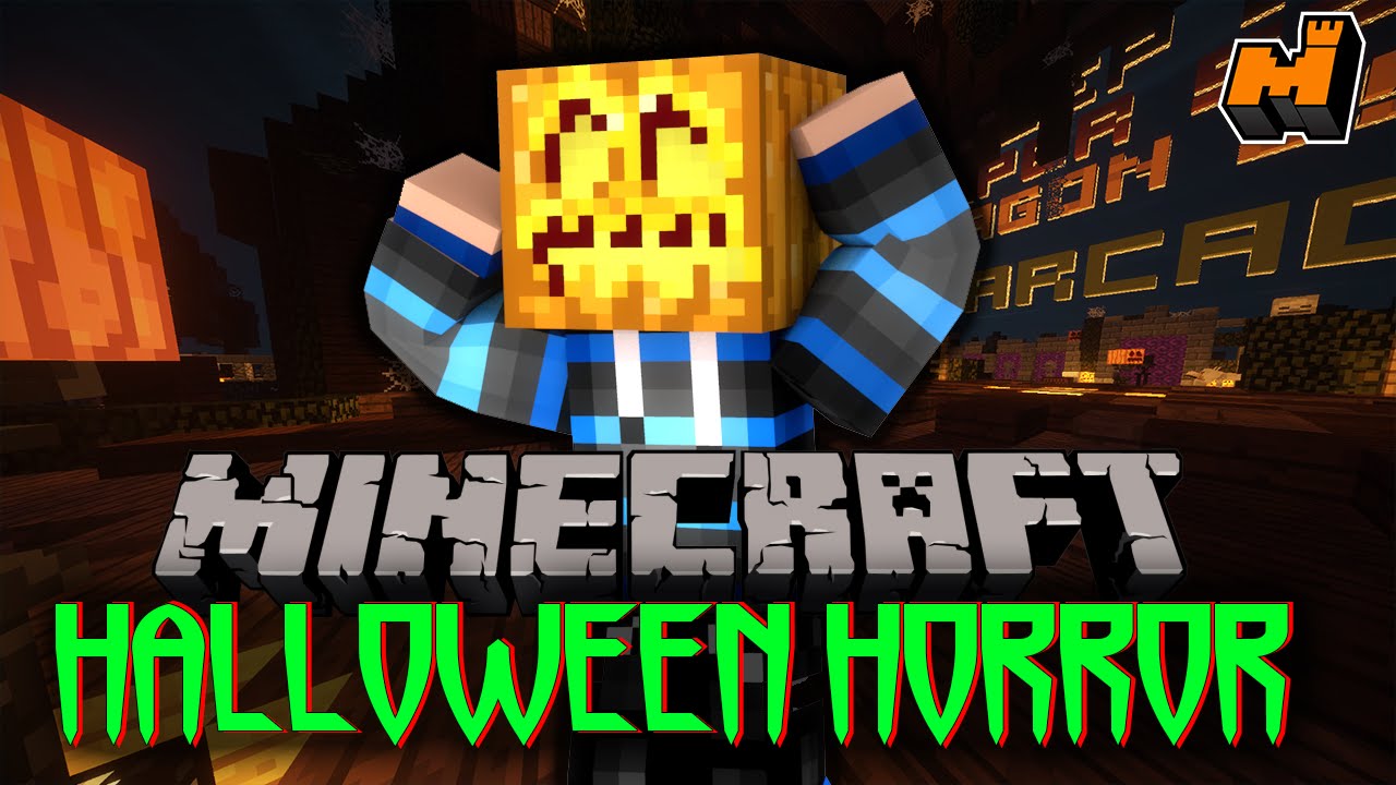 Minecraft Halloween horror w/AfterLife members (Minecraft Mini Game ...