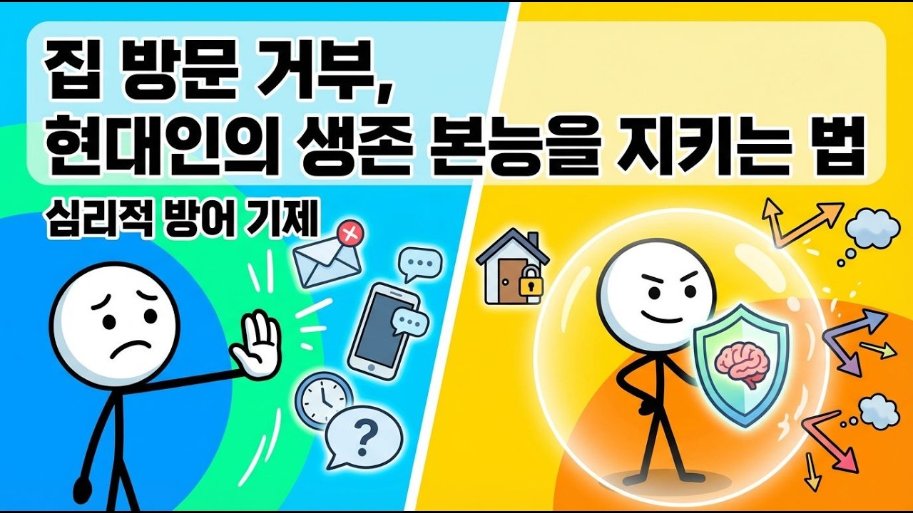 왜 우리는 집에 누군가를 초대하기 꺼릴까?