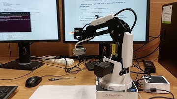 Dobot Magician homing using ROS2 framework