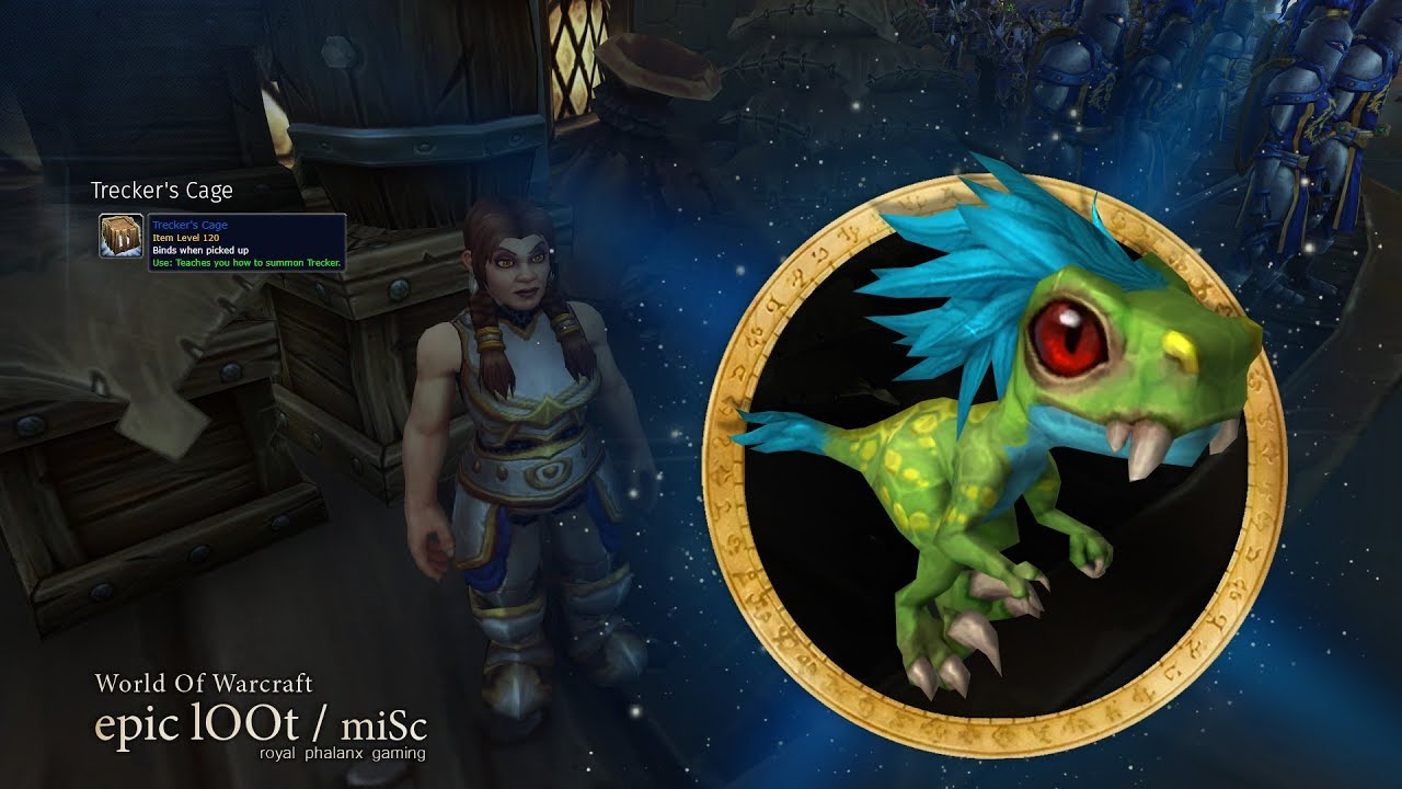 Trecker's Cage, Trecker PET from Provisioner Stoutforge in Boralus Harbour