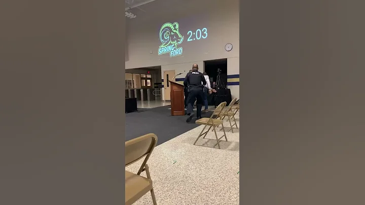 Police Remove Speaker from Spring-Ford School Boar...