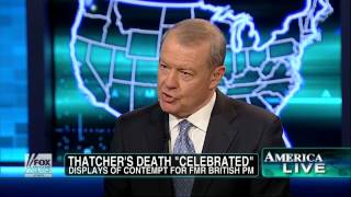 America Live: Margaret Thatcher's death 'celebrated' by ghouls