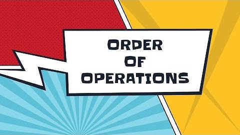 ORDER of OPERATIONS  |  TEKS 5.4E & 5.4F  |  The Atomic Spitballs