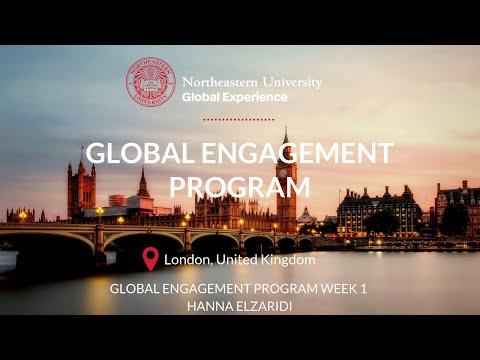 Global Engagement Program Week 1 - Hanna Elzaridi