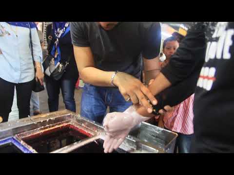 Cara pembuatan tangan lilin | How To Make Candle Hand