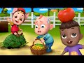 Fruits and Vegetables Song 🍎🥦 + Johny Johny Yes Papa | Rosoo Nursery Rhymes
