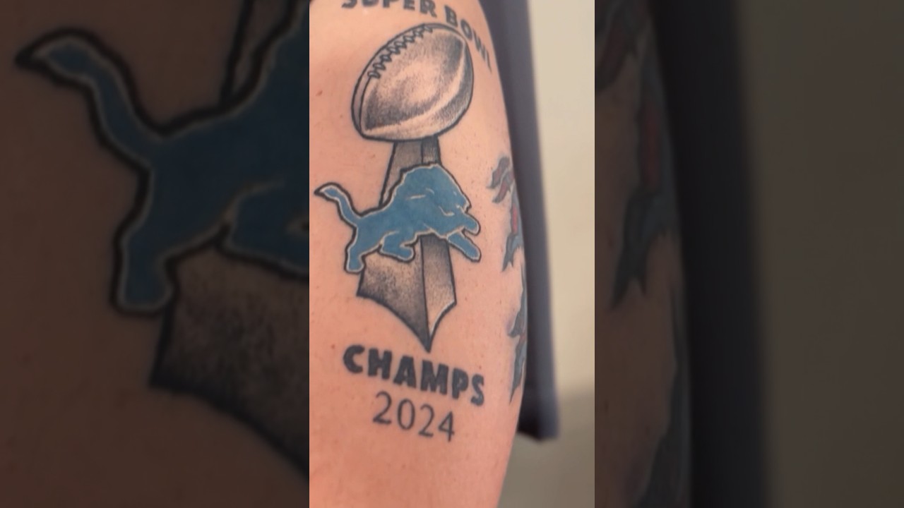 Kansas City Chiefs quarterback immortalized in 'Champ Stamp' tattoo |  fox43.com