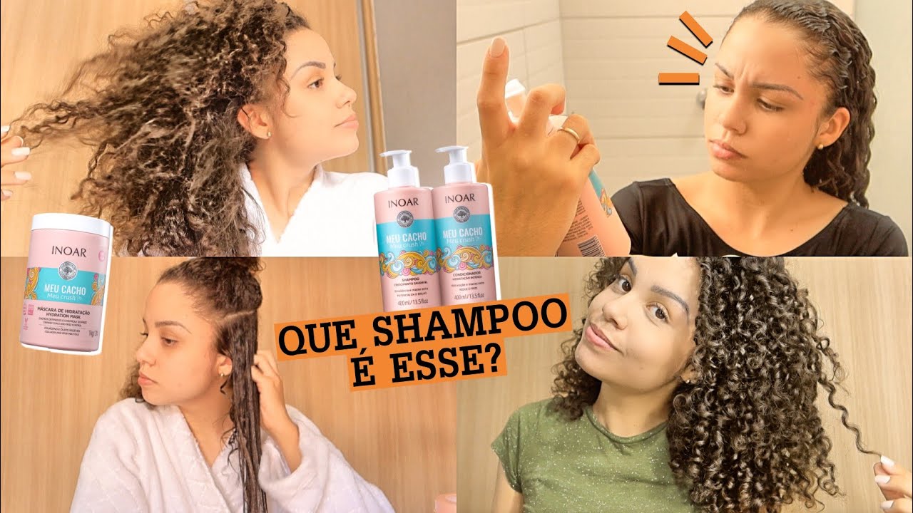 ROTINA COMPLETA SÓ COM INOAR MEU CACHO, MEU CRUSH! ✨