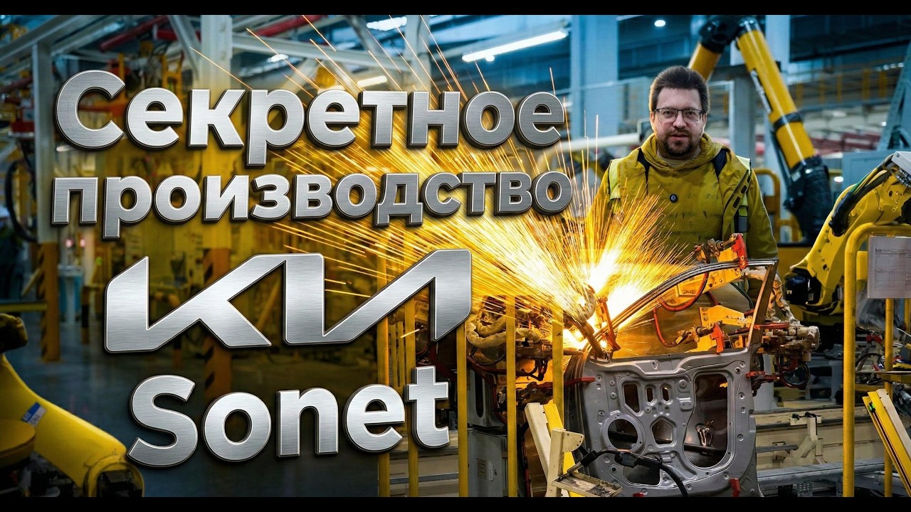 Как производят Kia Sonet в Узбекистане?! Завод ADM Jizzakh изнутри