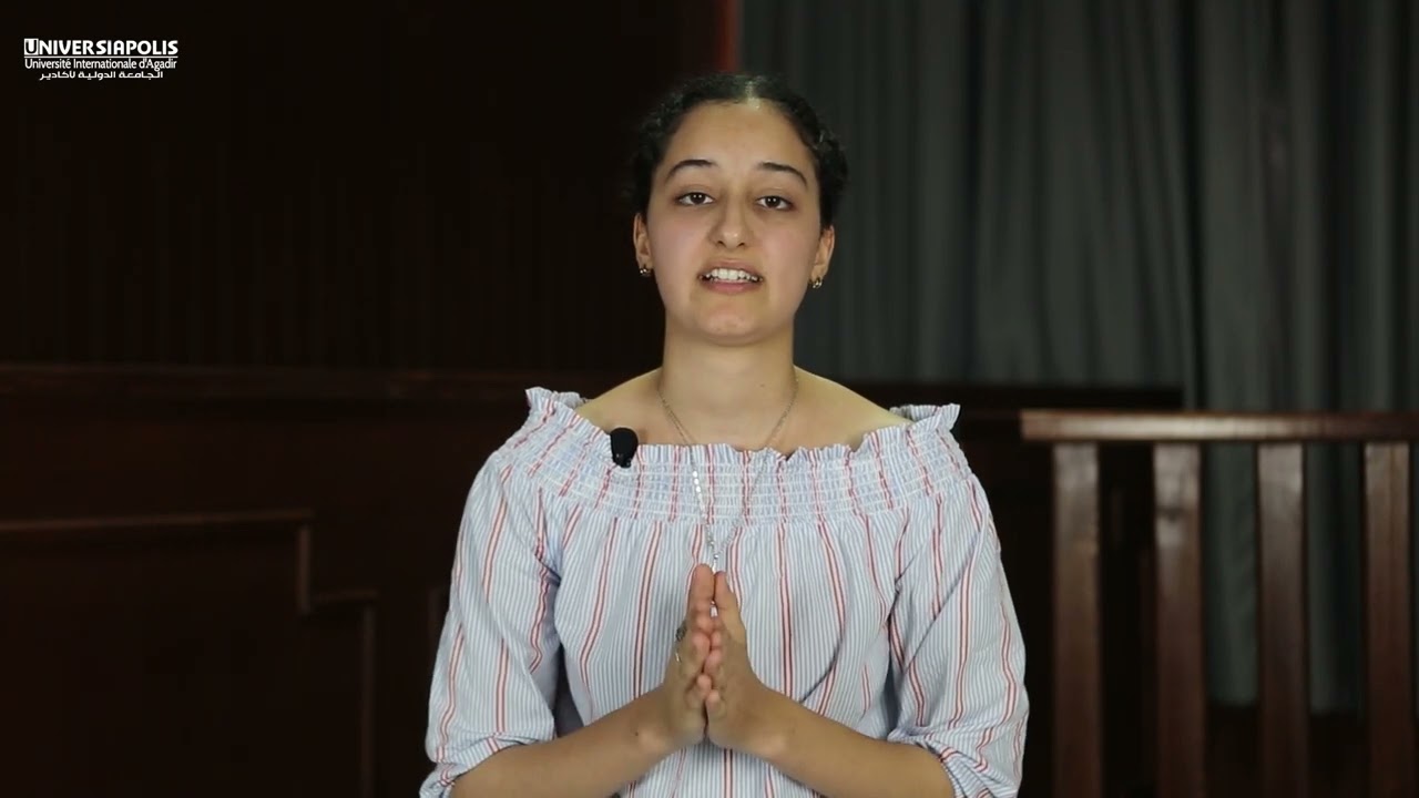Universia's Students - Rencontrez Mouna KHAYRANE étudiante à l'école SUP'H Droit