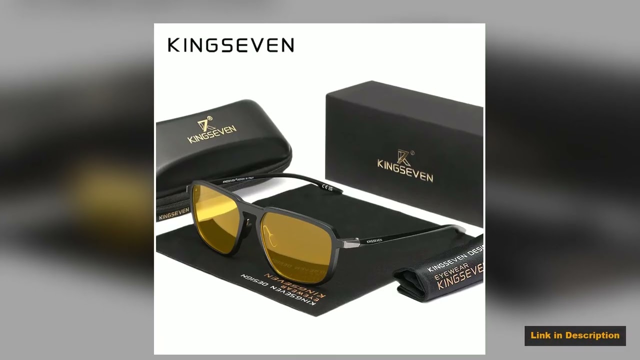 KINGSEVEN Blue Light Blocking Glasses New Fashion Transparent OpticaL Lens MenWomen Computer