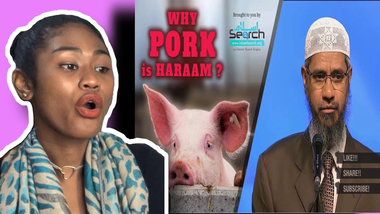 Why Pork is Haraam Zakir Naik best answer Reaction YouTube