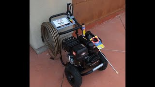 Simpson Pressure Washer PS60843 Setup and Review  4400 psi 4.0 GPM  CRX Motor