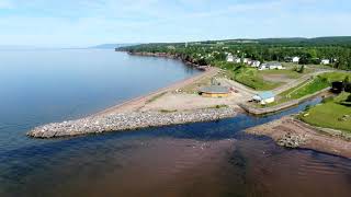 Plage de la Riviere Caplan Ouest Gaspesie Quebec Canada