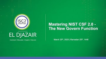 Mastering NIST CSF 2 0  - The New Govern Function