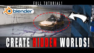 Create Hidden Worlds with Holdouts in Blender 3d: Full Tutorial
