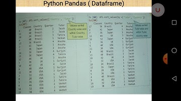 Class XII Information Practices 01- 05- 2020 By Mr  Praveen Singh Dataframe 9