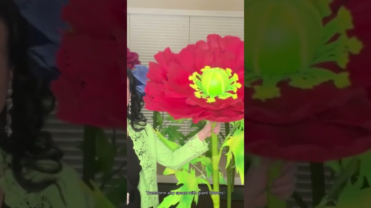Making a HUGE Poppies Flower Creatives E8ee6db3 80c3 4a6a Be37 9b2a78139f80 from Foam! #Shorts