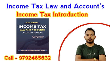 incometax law and Account