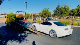 My Supra Broke Down in San Jose going to Wekfest!! || Mudda Vlog || Wekfest SJ 2021