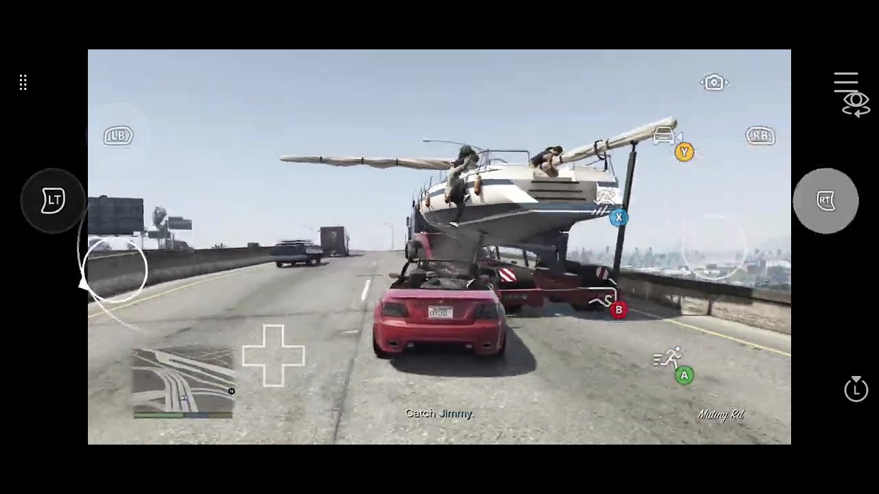 GTA V RAW GAMEPLAY IN MOBILE